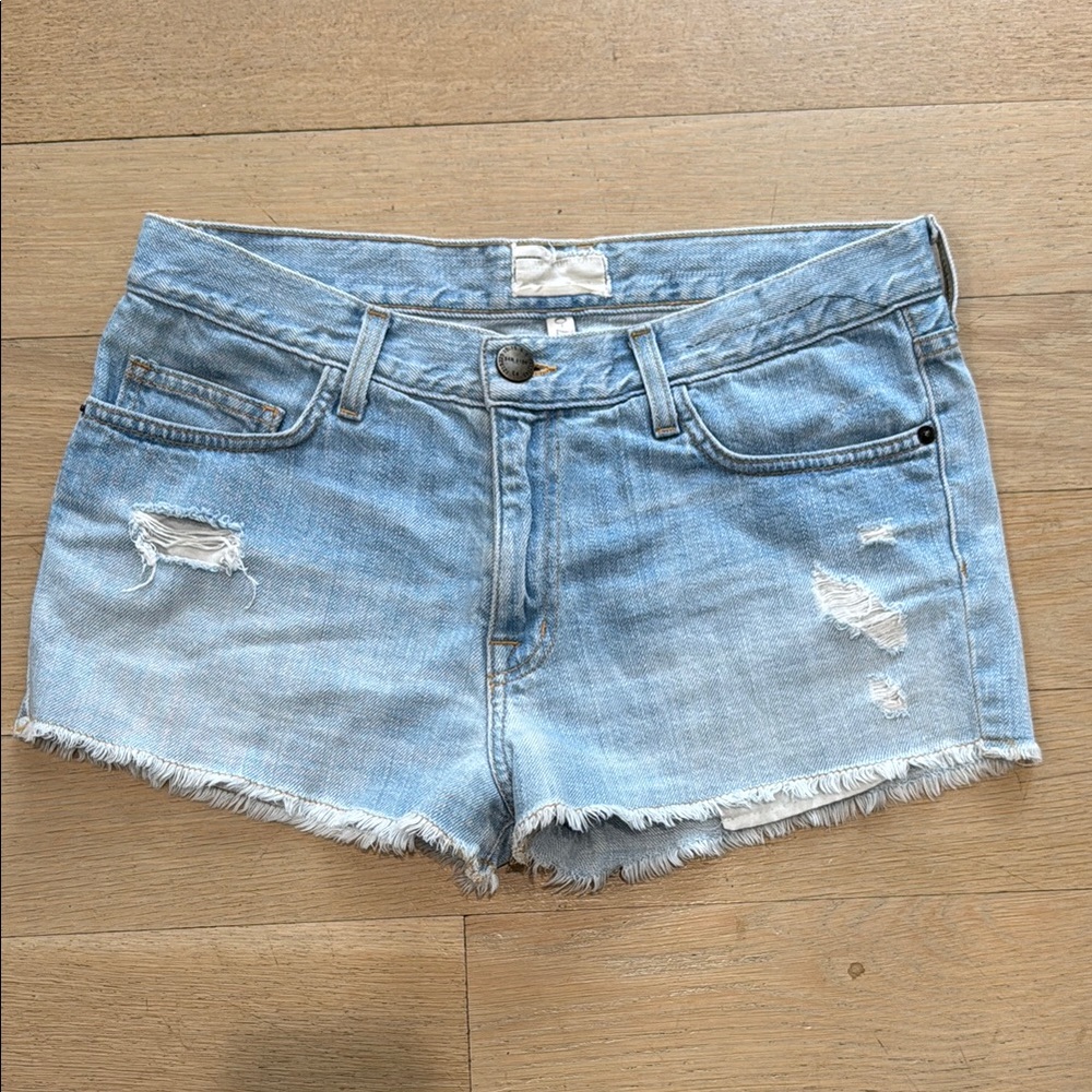 Women's Current/Elliott Distressed Denim Shorts - Size 27